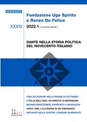 Annali Fondazione Ugo Spirito e Renzo De Felice. Nuova serie (2022). Vol. 1