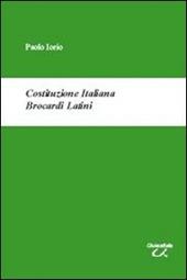 Costituzione italiana. Brocardi latini