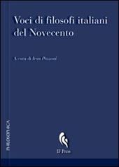 Voci di filosofi italiani del Novecento