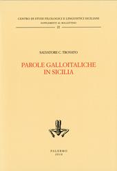 Parole galloitaliche in Sicilia