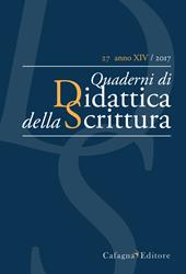 QdS. Quaderni di didattica della scrittura (2017). Vol. 27