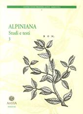 Alpiniana. Studi e testi. Vol. 3