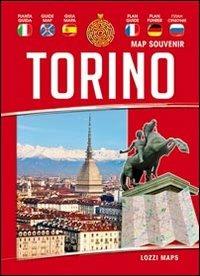 Torino map souvenir. Guida e mappa  - Libro Lozzi Publishing 2011, Maps | Libraccio.it
