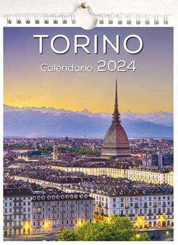 Torino. Calendario medio 2024  - Libro Lozzi Editori 2017 | Libraccio.it
