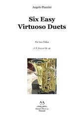 Six Easy Virtuoso Duets for Two Tubas. J. F. Gallay Op. 41