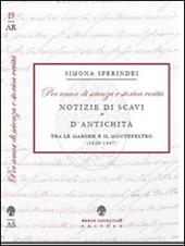 «Per amor di scienza e storica verità». Notizie di scavi e d'antichità tra le Marche e il Montefeltro (1820-1847)