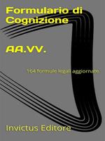   Formulario di cognizione