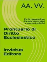 Prontuario di diritto ecclesiastico