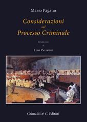 Considerazioni sul processo criminale