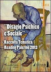 «Disagio psichico e sociale». (Palermo, 14 giugno 2013)