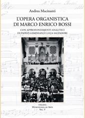 L' opera organistica di Marco Enrico Bossi