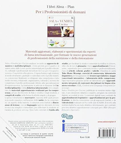 Sala-bar e vendita per cucina. Per gli Ist. professionali. Con ebook. Con  espansione online - ALMA - Libro Plan 2018