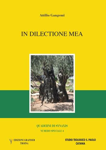 Quaderni di Synaxis. In dilectione mea. Numero speciale. Vol. 4 - Attilio Gangemi - Libro Grafiser 2015 | Libraccio.it