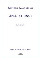 Open strings. Solo violin. Spartito