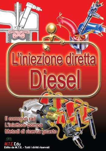 L' iniezione diretta diesel. Il common rail, l'iniettore pompa. Metodi di ricerca guasto - Gianpaolo Riva - Libro M.T.E. Edu 2017 | Libraccio.it