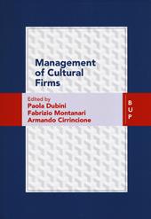 Management of cultural firms
