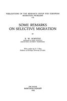   Some Remarks on Selective Migration