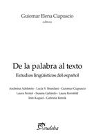   De la palabra al texto