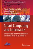   Smart Computing and Informatics