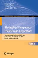   Bio-Inspired Computing: Theories and Applications