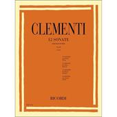 12 Sonate. Volume Ii: Nn . 7 - 12 - Muzio Clementi - Pianoforte