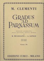 Gradus ad Parnassum. Per pianoforte. Metodo