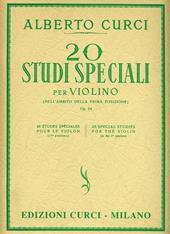 20 studi speciali per violino (nell'ambito della prima posizione) op. 24