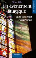   Un événement liturgique