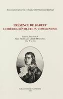   Présence de Babeuf. Lumières, révolution, communisme