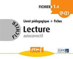   Fichier Lecture 1.4 CP-CE1 - pack enseignant (Livret P&eacute;dagogique + Fiches El&egrave;ves)