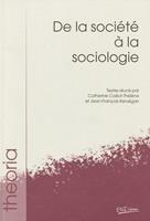   De la société à la sociologie