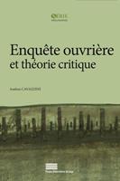   Enquête ouvrière et théorie critique