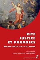 Rite, justice et pouvoirs