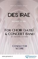 Dies irae. Requiem K. 626. Choir & concert band. Score. Partitura