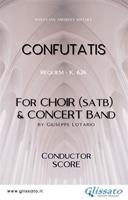 Confutatis. Requiem K. 626. Choir & concert band. Score. Partitura