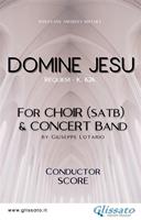 Domine Jesu. Requiem K. 626. Choir & concert band. Score. Partitura