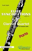   Elite Syncopations. Clarinet quartet (parts). Ragtime. Parti