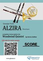 Alzira. Overture. Woodwind Quintet (score). Partitura