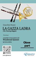 Oboe part of "La Gazza Ladra" for Woodwind Quintet