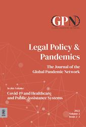 Legal policy & pandemics. The journal of the global pandemic network (2022). Vol. 2