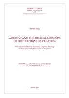 Aquinas and the Biblical Grounds of the Doctrine of Creation
