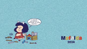 Mafalda. Agenda orizzontale 2024 - Quino - Libro Magazzini Salani 2023 | Libraccio.it