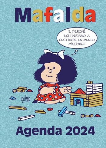 Mafalda. Agenda 2024 - Quino - Libro Magazzini Salani 2023 | Libraccio.it