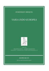 Varia-Indoeuropea. Ediz. francese
