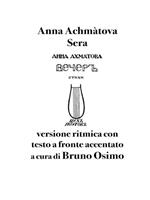   Sera. Versione ritmica con testo a fronte accentato