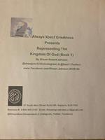   Always Xpct Greatness Presents Representing The Kingdom of God Book 1
