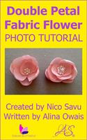   Double Petal Fabric Flower Photo Tutorial