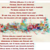 Jessika Waladu and Waladu Family