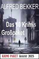   Das 10 Krimis Großpaket August 2023