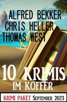 10 Krimis im Koffer September 2023: Krimi Paket